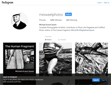 Tablet Screenshot of michaelsweetphotography.com